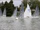 GER 7, Ulli Libor, No crew No cry, NRV (Norddeutscher Regatta Verein); GER 51, Tim Leonard Troemer, IMMAC, PHL (Plauer Hai-Live e.V.); GER 40, Moritz Jakobs, , YCSB (Yacht-Club Saarbrücken e.V.); GER 1000, Stefan Kaste, FOR-SAIL.de, SCM (Segel-Club Münster e.V.); GER 89, Burkhard Hermes, Joveles Animchen, SCM (Segel-Club Münster e.V.); GER 144, Heiner Forstmann, Pitze, SLSV (Schaumburg-Lippischer Seglerverein e.V.); 9. Muenster Cup 2.4mR am 28.08.2021 in der Aasee Segel-Club Muenster e. V. in Muenster (Deutschland).Foto: Andreas Dick